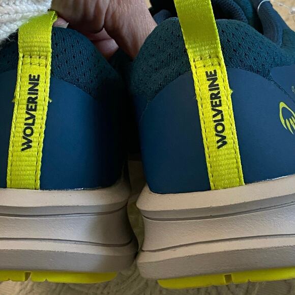 Wolverine Womens Bolt Durashock Blue Work Safety Slip Resistant Shoes Size 7.5 W - Picture 8 of 10